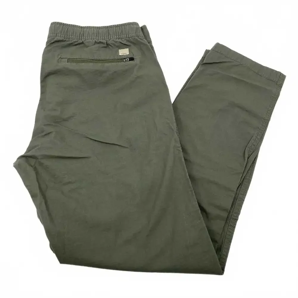 Vuori Green Cotton Blend Jogger Pants | Men’s M Regular
